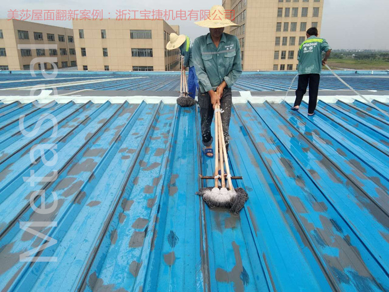 12-9 浙江寶捷 屋面清洗干凈.jpg